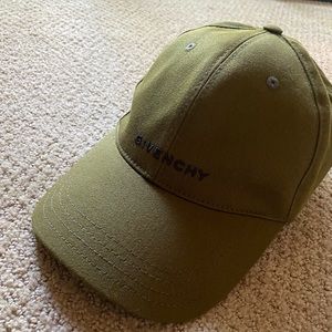 ❌Sold❌Givenchy Green Logo Baseball Cap Hat